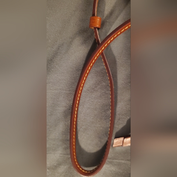 Dooney & Bourke Navy Crossbody Bag with Patriots Logo - Picture 9 of 9